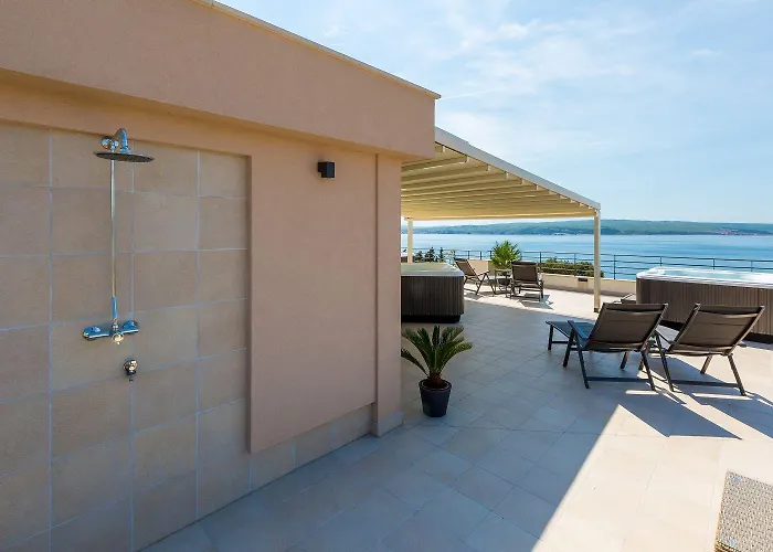 Atemberaubendes Nur 100 Meter Zum Mit Sauna, Rooftop, Meerblick Apartment *