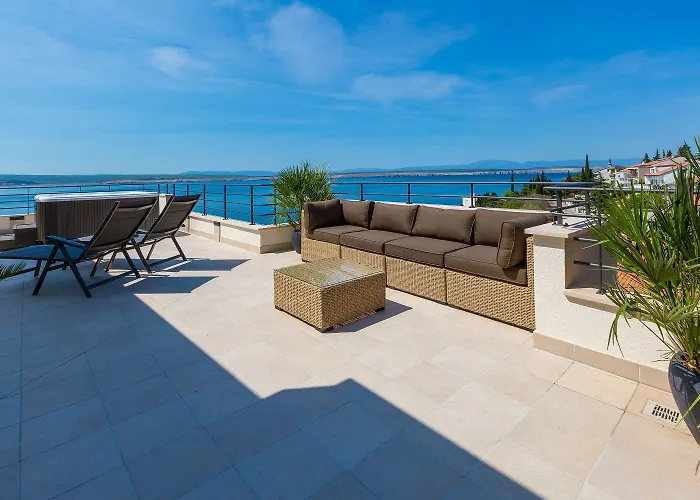 Atemberaubendes Nur 100 Meter Zum Mit Sauna, Rooftop, Meerblick *