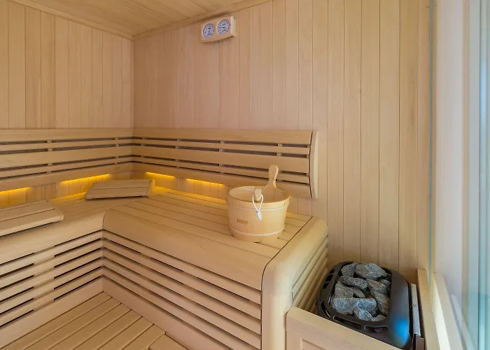 Atemberaubendes Nur 100 Meter Zum Mit Sauna, Rooftop, Meerblick Apartment