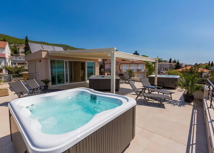 Atemberaubendes Nur 100 Meter Zum Mit Sauna, Rooftop, Meerblick